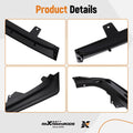 Bumper Protection Guard for Honda Accord (2021–2022) Front Lower Black Plastic
