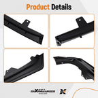 Bumper Protection Guard for Honda Accord (2021–2022) Front Lower Black Plastic