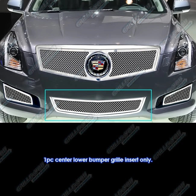 Stainless Bumper Mesh Grille Insert for Cadillac ATS (2013–2014)
