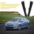 Set of 2 Front Bumper Retainer Support Brackets for Toyota Camry (2012–2014)
