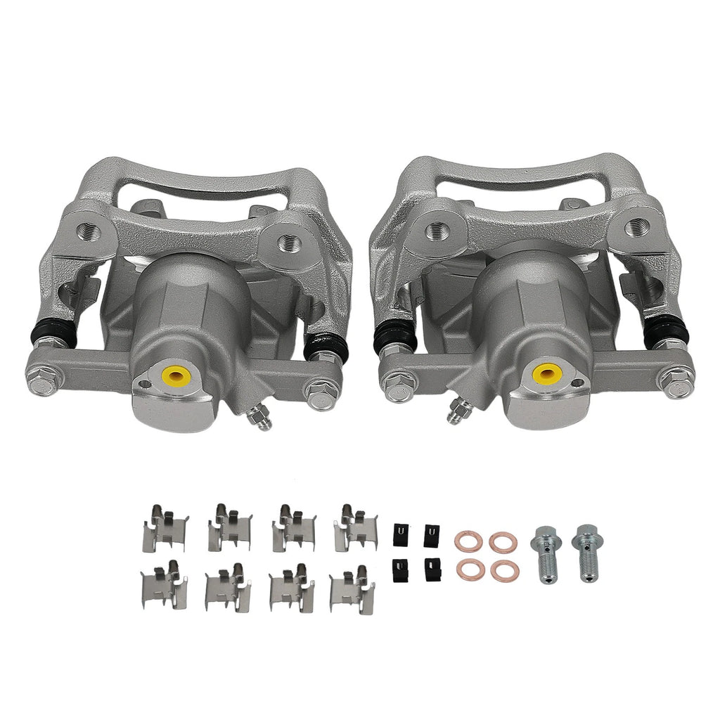 Set of 2 Rear Disc Brake Calipers w/Bracket for Toyota Sienna (2011–2020) 19B7081 19B7080