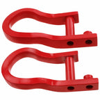 2X Red Tow Hooks for Chevy Silverado 1500 (2007–2018) GMC Sierra 1500