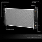 Aluminum Core Radiator for Chevy S10 Blazer GMC S15 Jimmy (1988–1994) AT 681