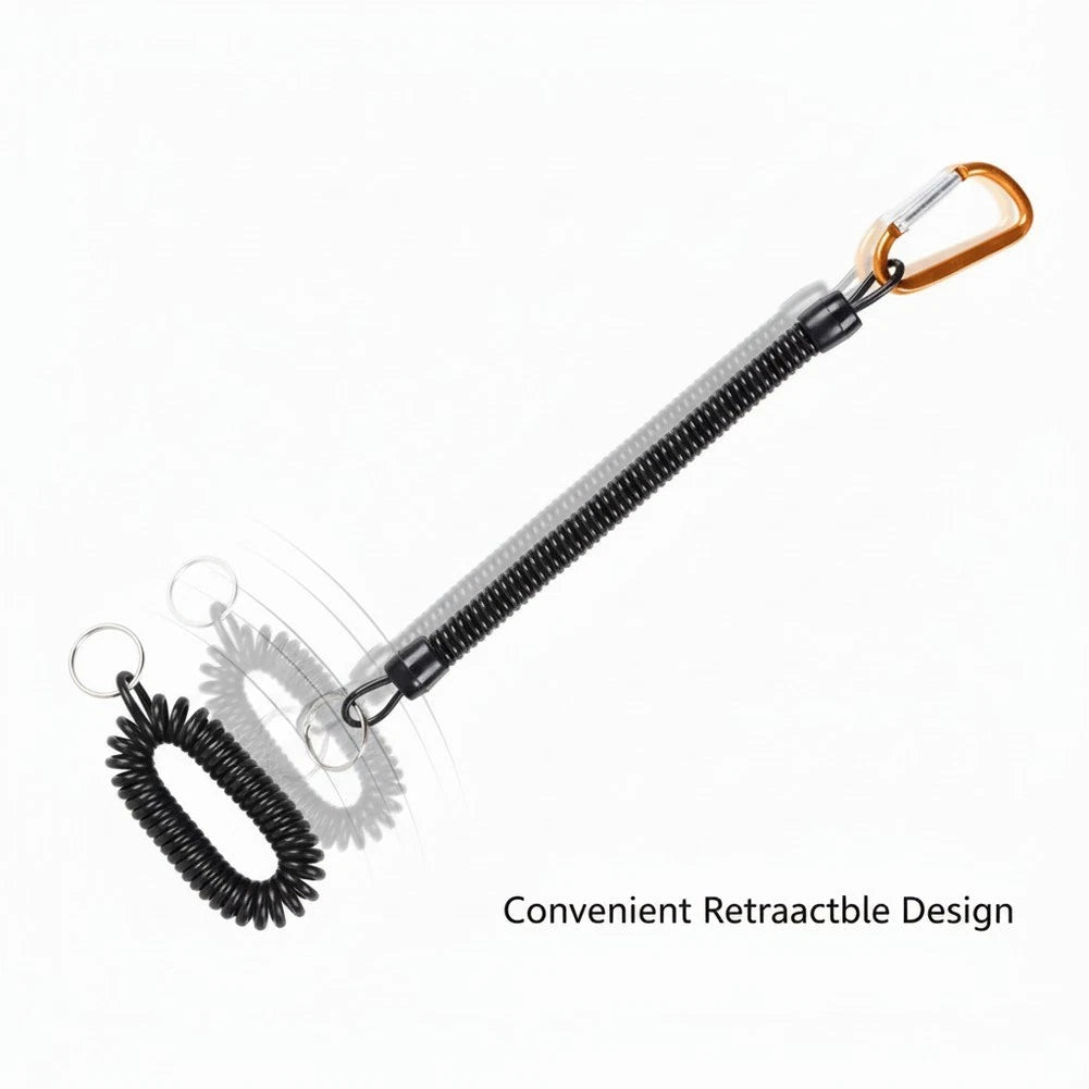 Retractable Phone Cord Lanyard for Fishing Rods (Medium Length)