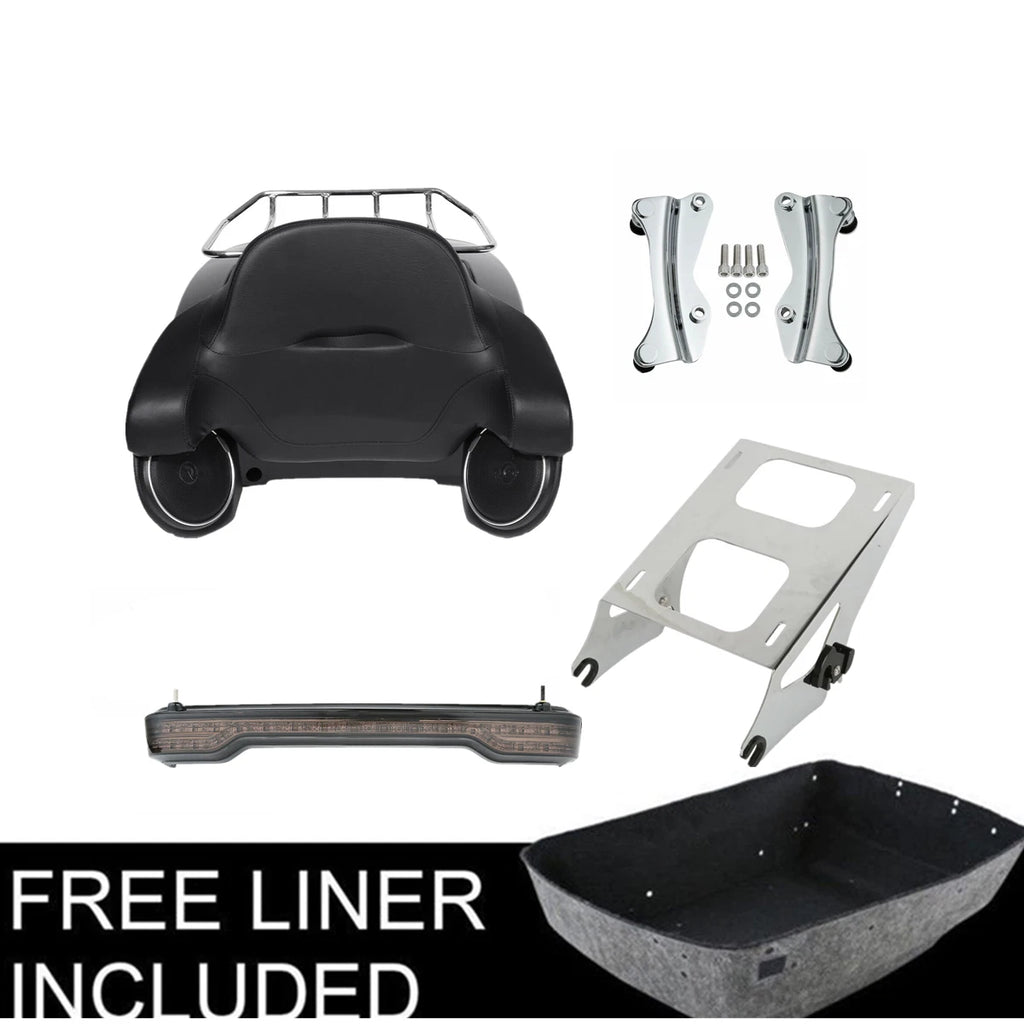 Trunk Pad Tail Light Speakers for Harley Touring Electra Glide (2014–2025)