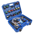 Coolant Pressure Tester Vacuum Refill Kit for Universal Vehicles (31 Adapters)