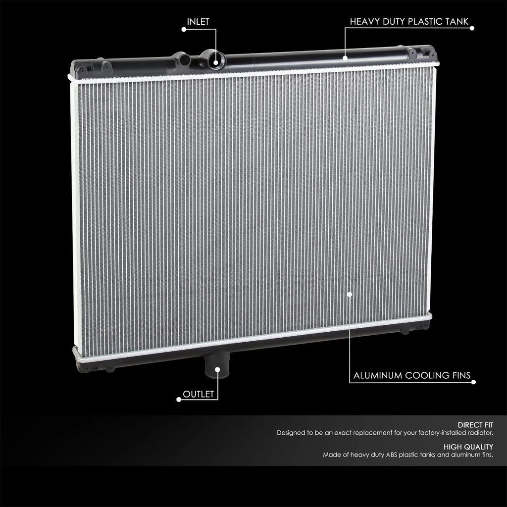 Mid-Liner Aluminum 2-Row Core Radiator for Mack FDM CX RD MR CH R CS200P (1990–2005)