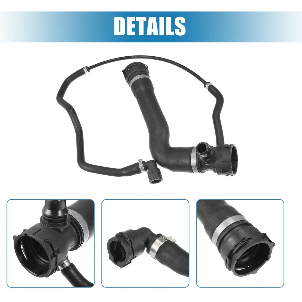 Upper Radiator Coolant Hose with Vent Hose for BMW 528i (2008-2010)