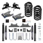 Lowering Shock Kit for Chevy C10 GMC C15 2WD (1973–1987) 1.25" Rotor