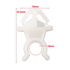 3 Pcs Hood Support Prop Rod Holder Clip for Honda Accord Odyssey Prelude