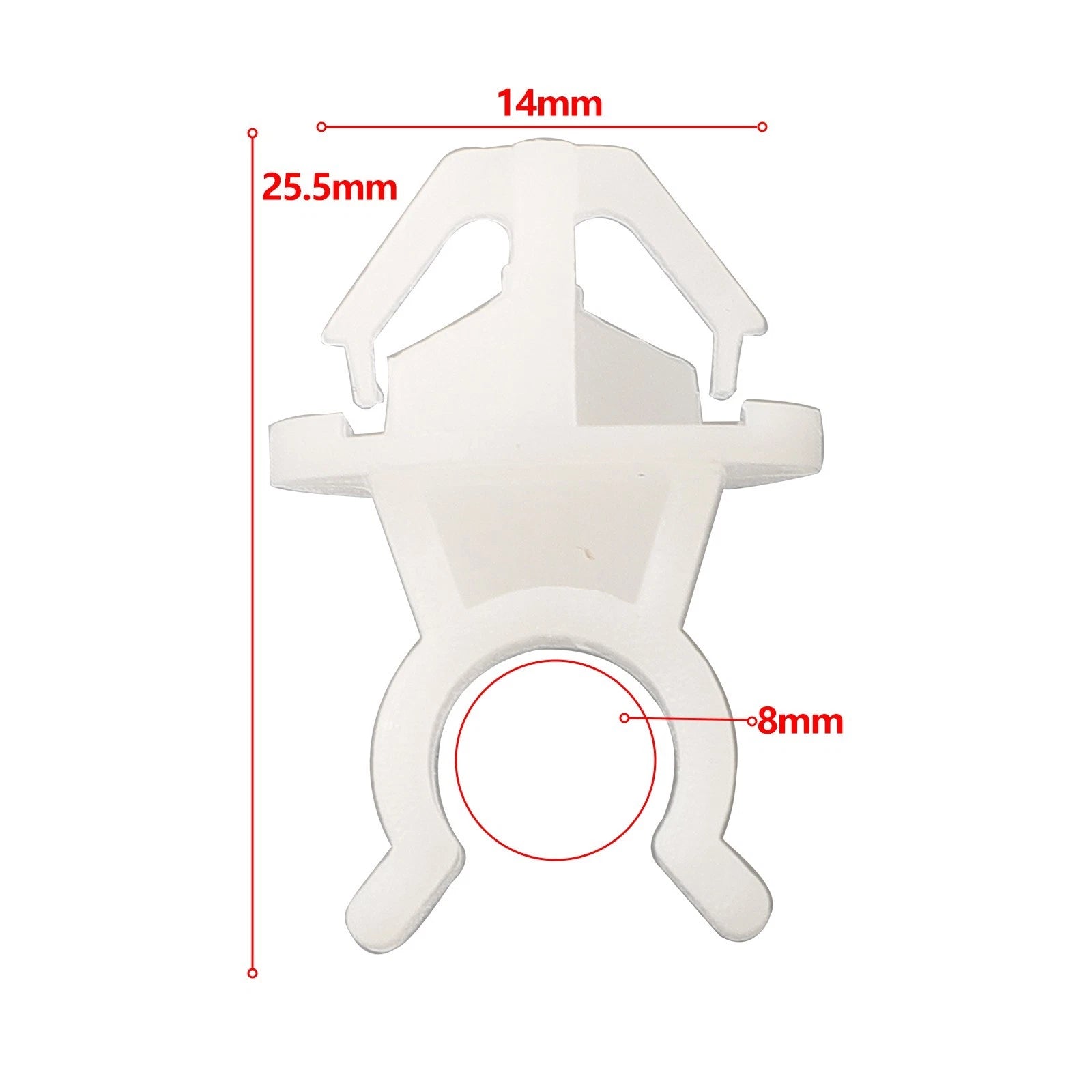 3 Pcs Hood Support Prop Rod Holder Clip for Honda Accord Odyssey Prelude