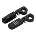 1.25" Black Pegstreamliner Highway Engine Guard Footpegs for Harley
