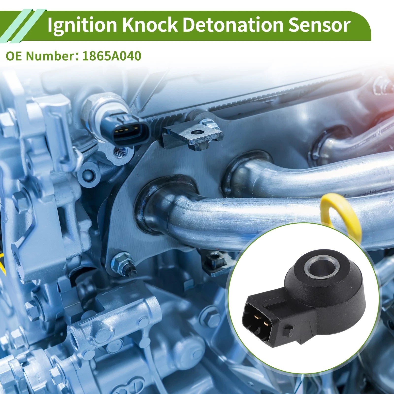 Ignition Knock Detonation Sensor No.1865A040 for Mitsubishi Outlander (2008–2021)