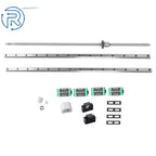 Set of 2 Linear Guide Rails for HGR20 with Ballscrew Kit (800mm)