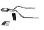 Dual Exhaust Kit for GMC Jimmy (1992–1994) - Stainless, Black Tips