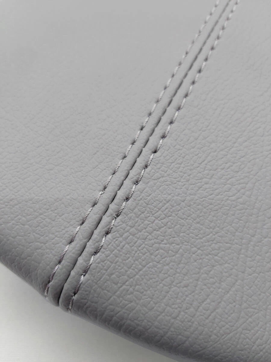 Center Console Lid Armrest Cover for Chevrolet Malibu (2016–2020) Gray PVC