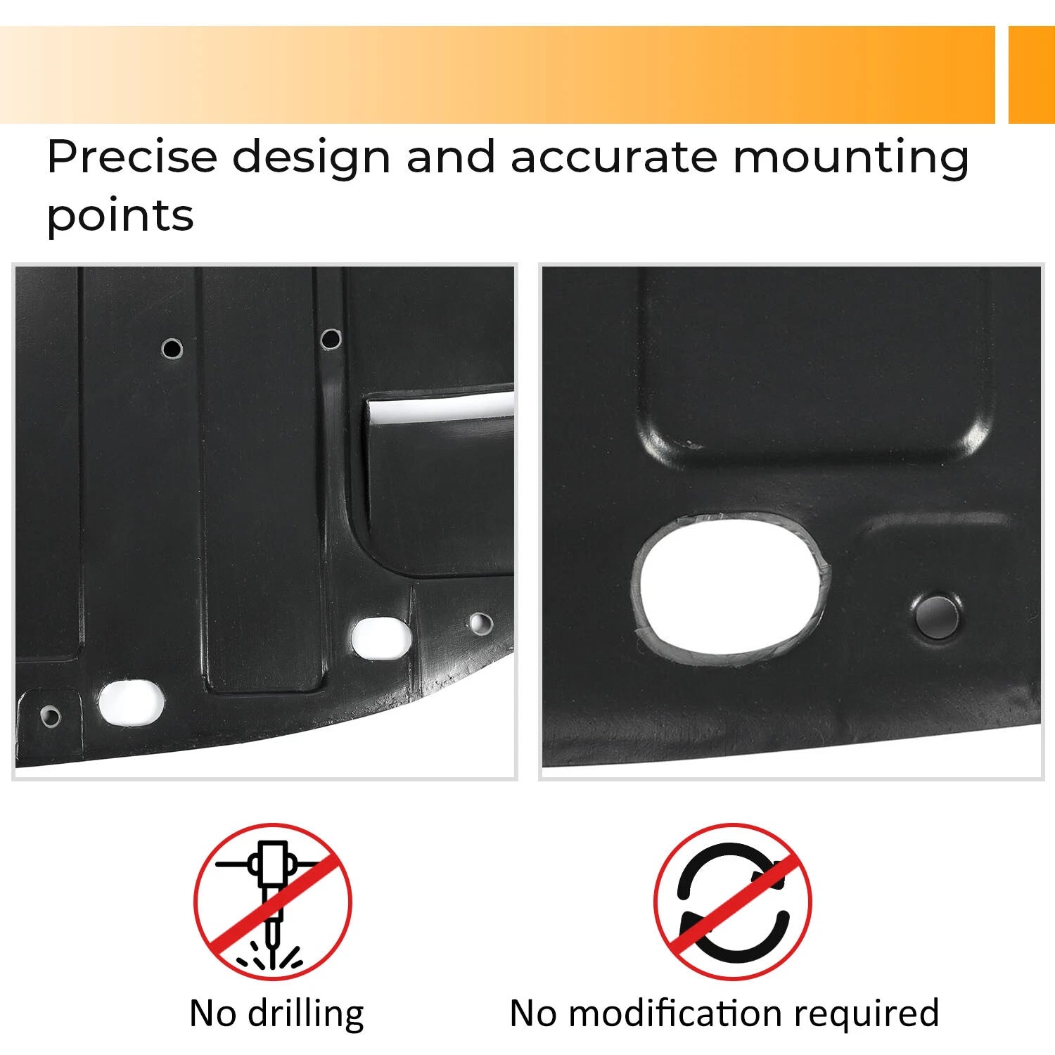 Engine Splash Shield for Hyundai Elantra 2014–2016
