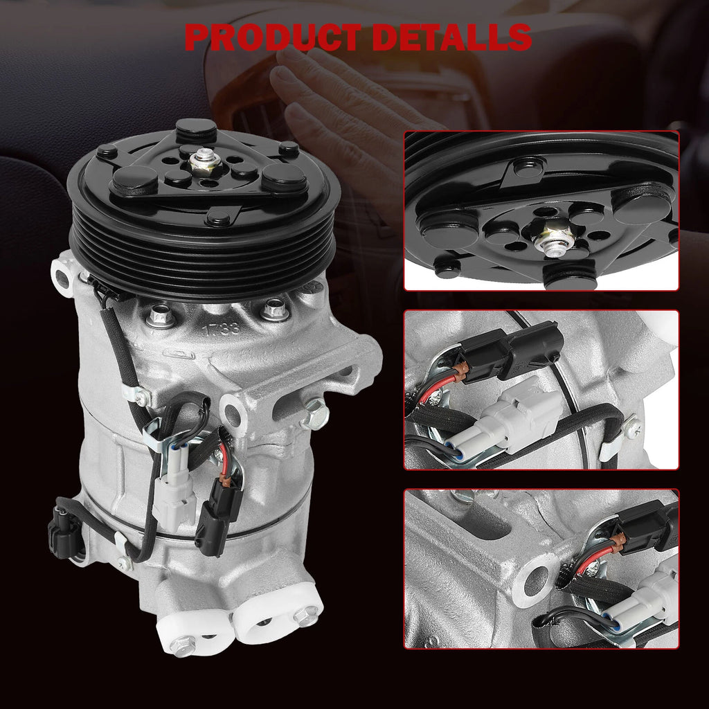 A/C Compressor with Clutch for Nissan Sentra (2013-2017)