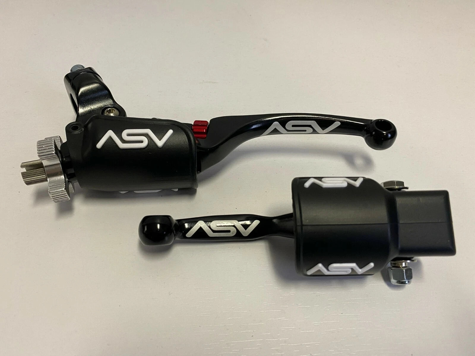 ASV Unbreakable F4 Clutch + Brake Levers Kit for Kawasaki KX 250F / 450F (2006–2023)