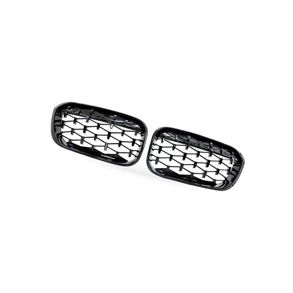 Grille for BMW 1 Series F20 F21 (2015–2017) Meteor Gloss Black Plated