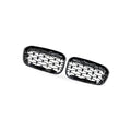 Grille for BMW 1 Series F20 F21 (2015–2017) Meteor Gloss Black Plated