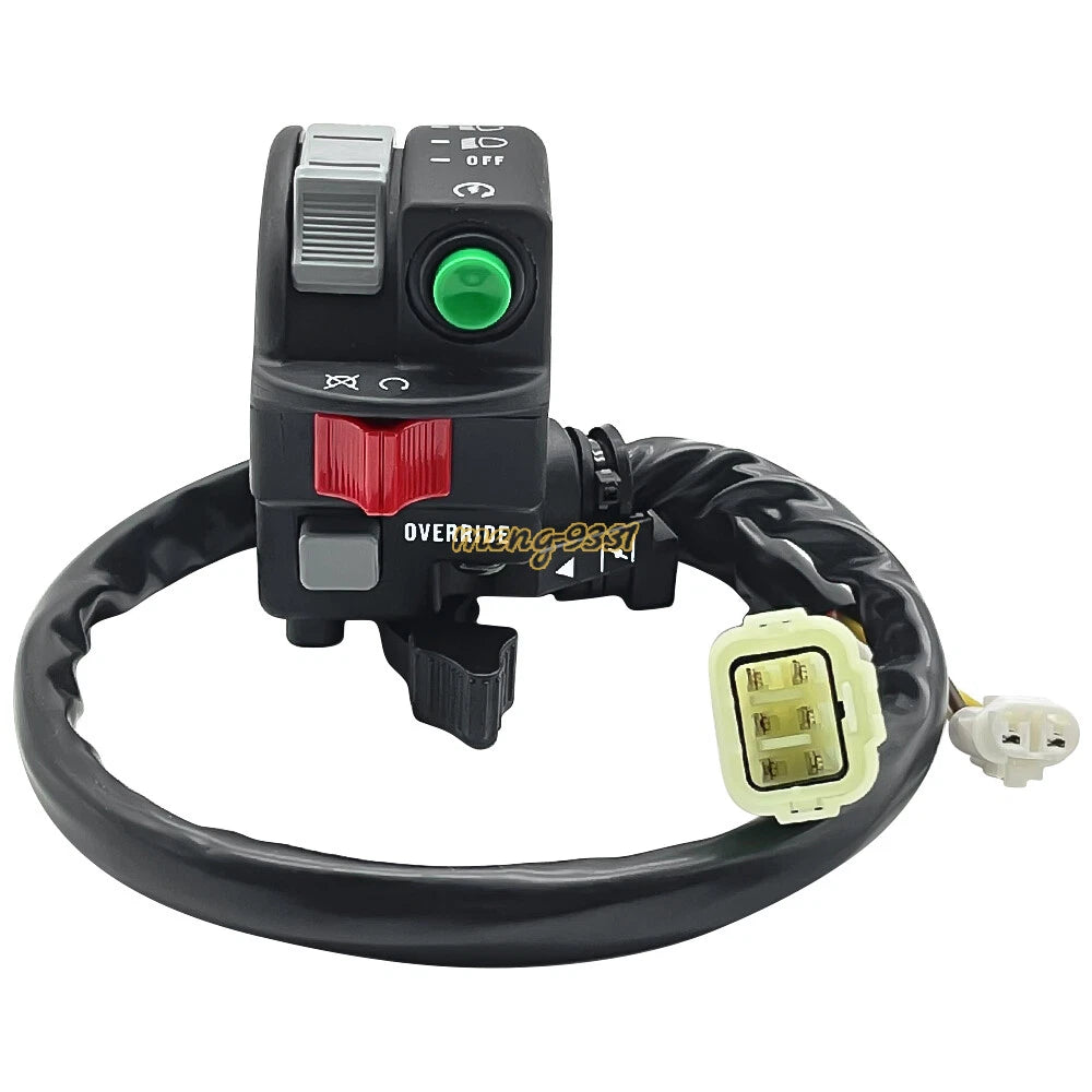 Left Handlebar Switch Start Headlight for Kawasaki Prairie 650 700 (2002–2006)