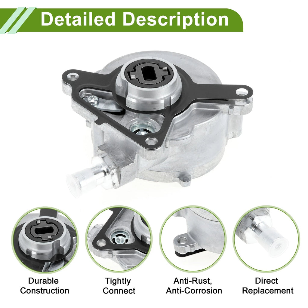 Brake Vacuum Pump No.03H145100C for Volkswagen Passat (2008–2018)