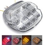 Clear Layback LED Taillight Brake Light for Harley XL FXDL Touring (1999–2017)