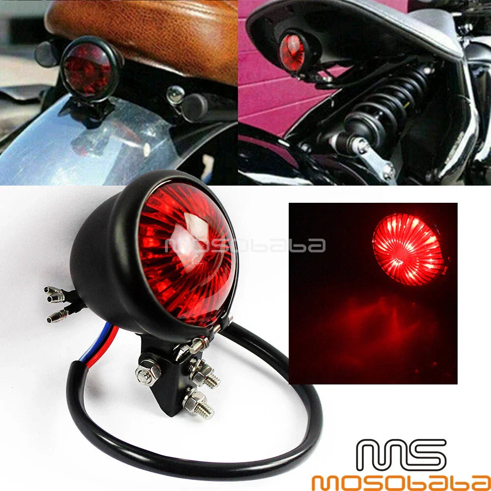 LED Rear Taillight Red Lens for Harley-Davidson Scrambler