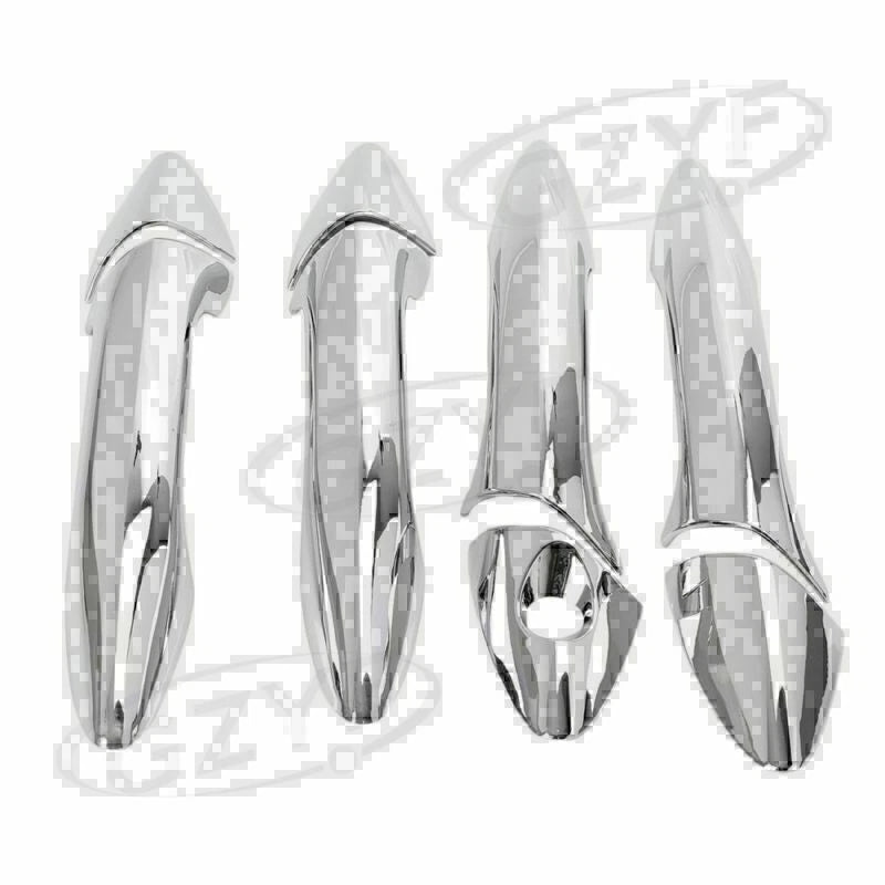 Set of 4 Chrome Door Handle Covers for Hyundai Elantra (2012–2014)