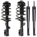 Set of 4 Shock Struts with Coil Spring for Toyota Sienna (1999–2003)