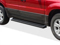 iBoard Running Boards 6in Matte Black for Ford Escape (2001–2007)