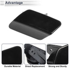 Front Left Headlight Washer Nozzle Cover for BMW 320i (2013–2018) Black