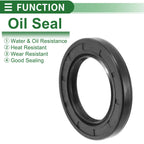 Set of 5 Oil Seal Rotary Shaft Seal NBR Rubber 35x55x7mm