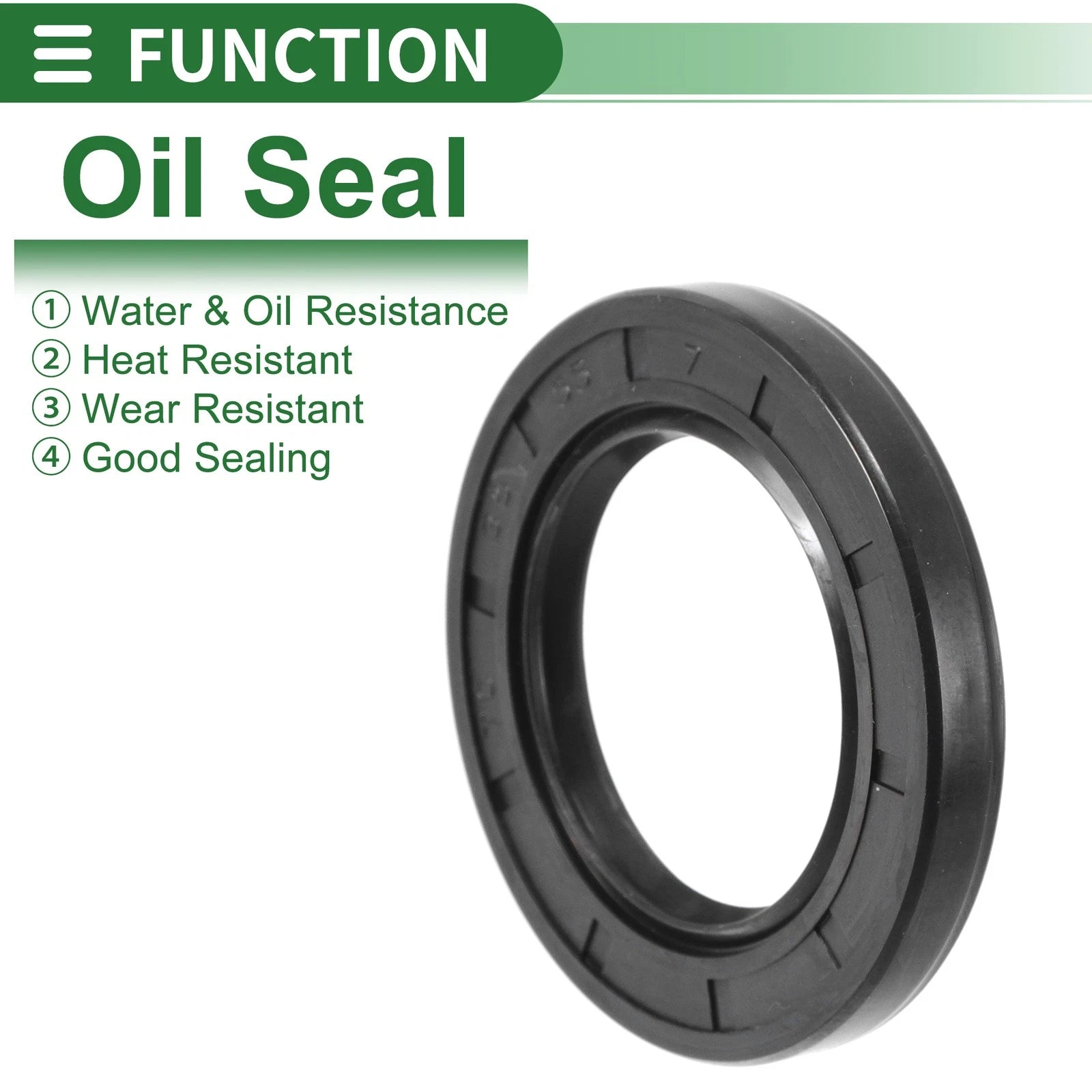 Set of 5 Oil Seal Rotary Shaft Seal NBR Rubber 35x55x7mm