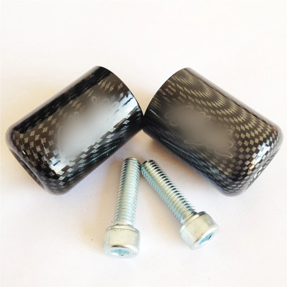 Hand Bar Ends for Kawasaki Ninja EX250 EX500 EX650R ZX6R-636 ZRX1100 Carbon