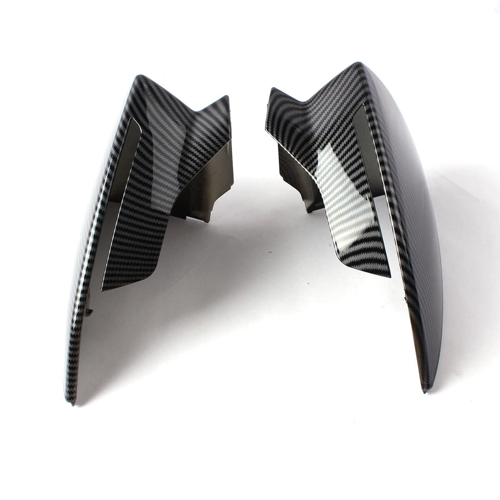 2X Rear Side Mirror Cover Cap for SEAT Leon Mk3 5F Ibiza MK5 Arona KJ7