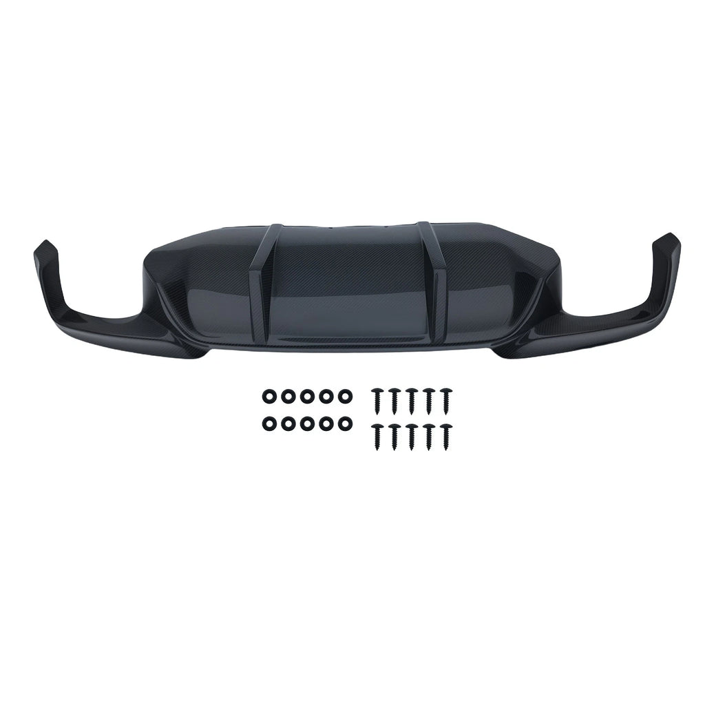 Carbon Fiber Rear Bumper Diffuser Lip for BMW F10 M-Tech (2011–2016)