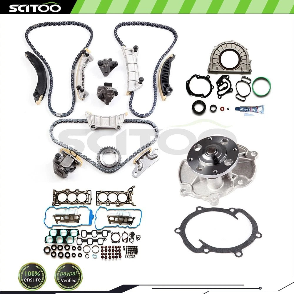 Timing Chain Kit Water Pump Gasket for Buick Enclave Saturn Outlook (2008–2017)