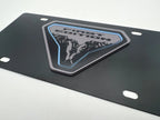 License Plate Frame Front Mount with 3D Bronco Badge for Ford Bronco (2021–2024)