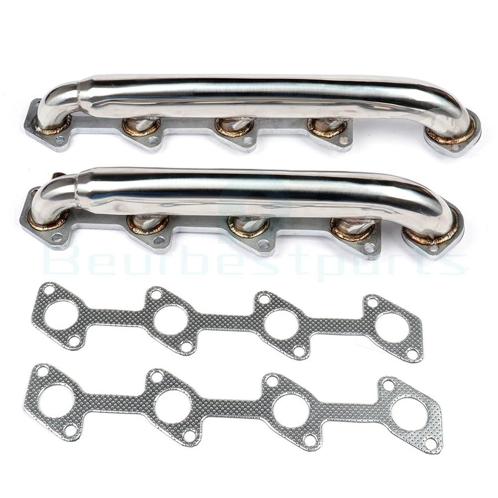 Stainless Steel Manifold Headers for Ford Powerstroke F250 F350 (2003–2007)