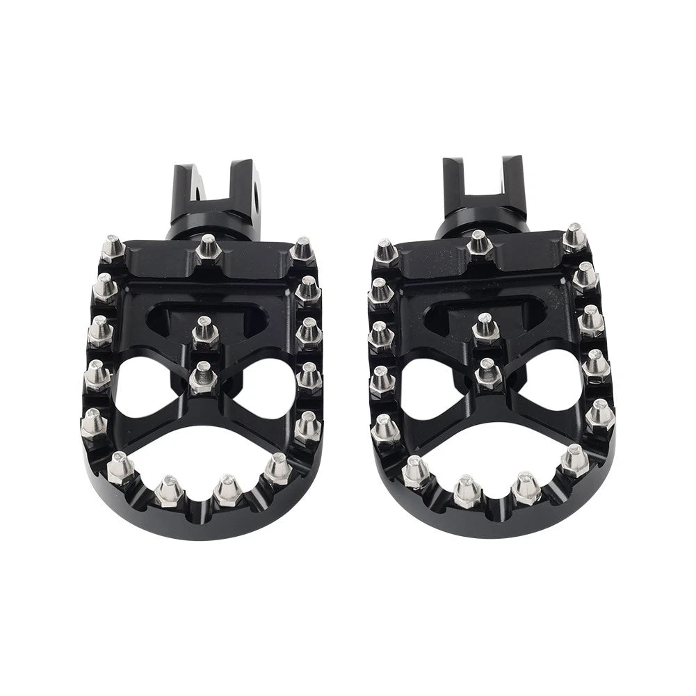 Front Black Rider Pedal for Harley FXBB FXLR FXLRS FXLRST FXST FLSB FXBR FXBRS (2018–2023)