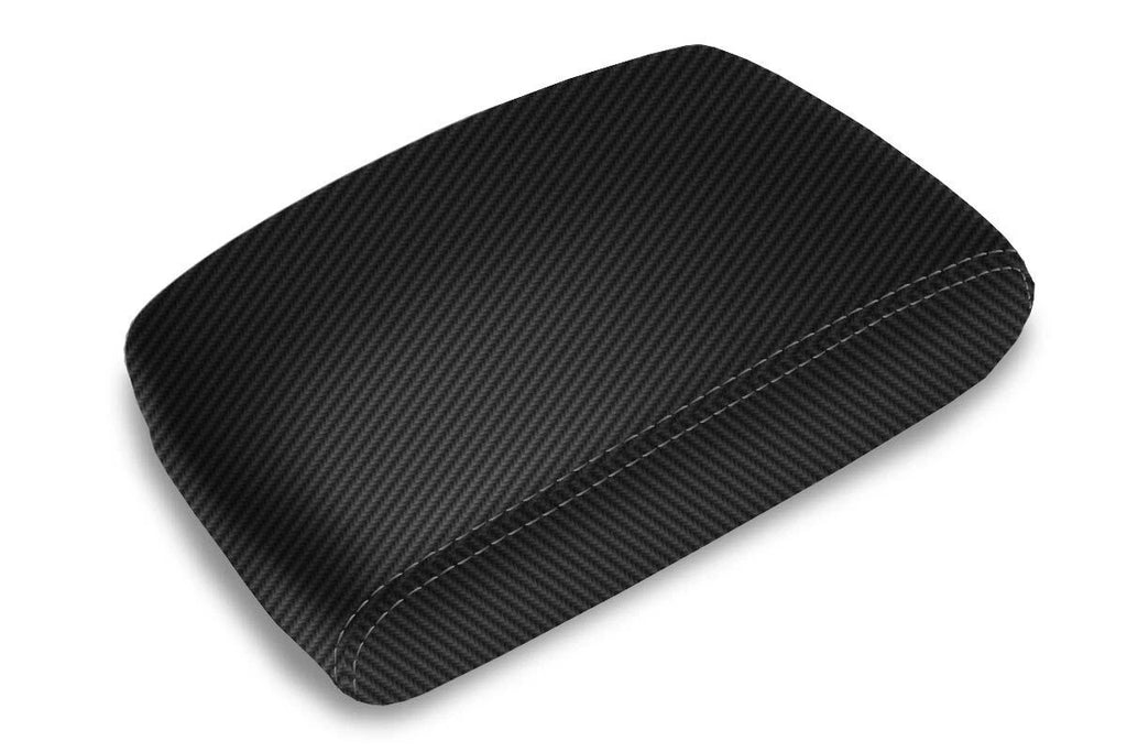 Console Lid Armrest Cover for Infiniti FX35 (2009–2012) Carbon Fiber