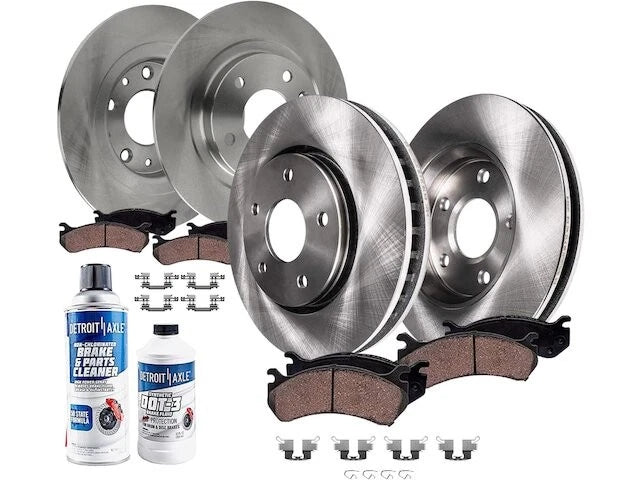 Front and Rear Brake Pad and Rotor Kit for Mazda CX-3 (2016–2018) KW952FX
