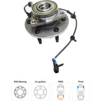 Wheel Hubs for Chevrolet Silverado 1500 (1999–2004) Front LH & RH with Bearing RWD