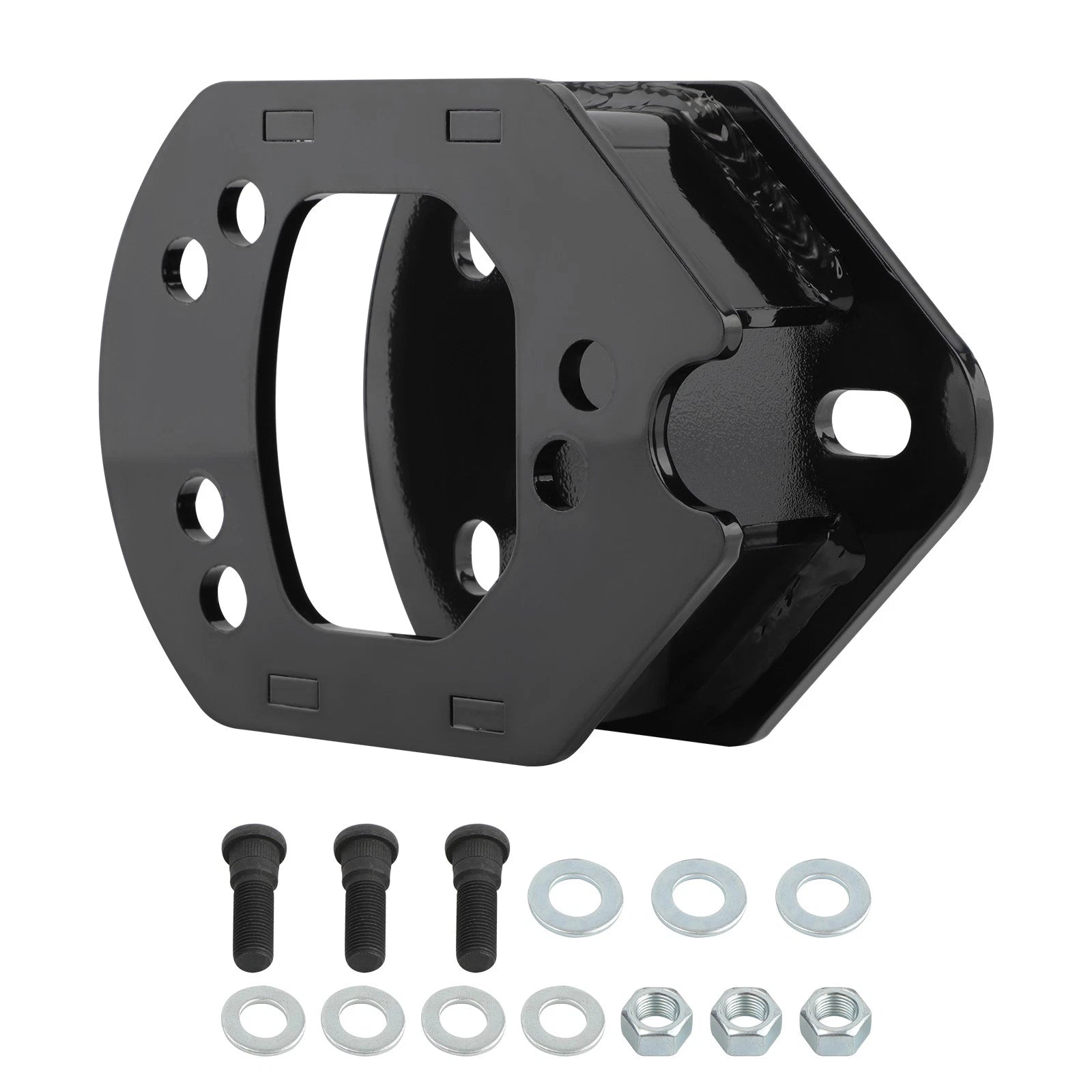 CNC Steel Spare Tire Carrier Spacer Kit for Jeep Wrangler JK TJ YJ (1987–2018)
