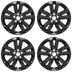 17' 10 Spoke Gloss Black Wheel Skins for 2015-2017 Chrysler 200 Limited