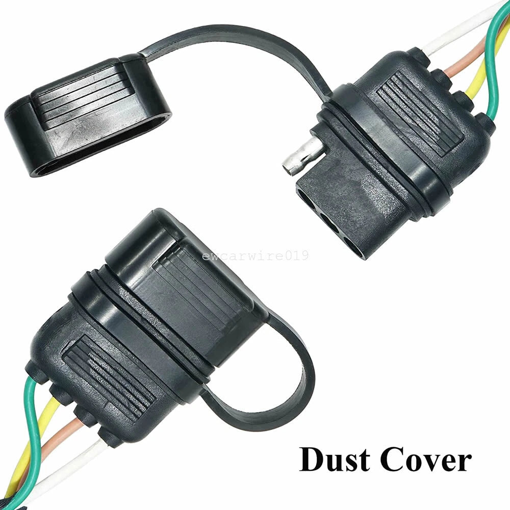 Trailer Tow Light Wiring Harness Connector for Dodge Ram 1500 2500 3500 (1995–2001)