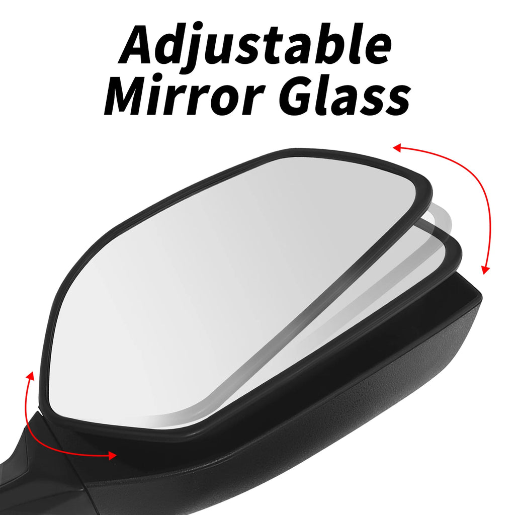 LED Turn Signal Rear View Side Mirrors for Kawasaki Ninja H2 (2015–2024)
