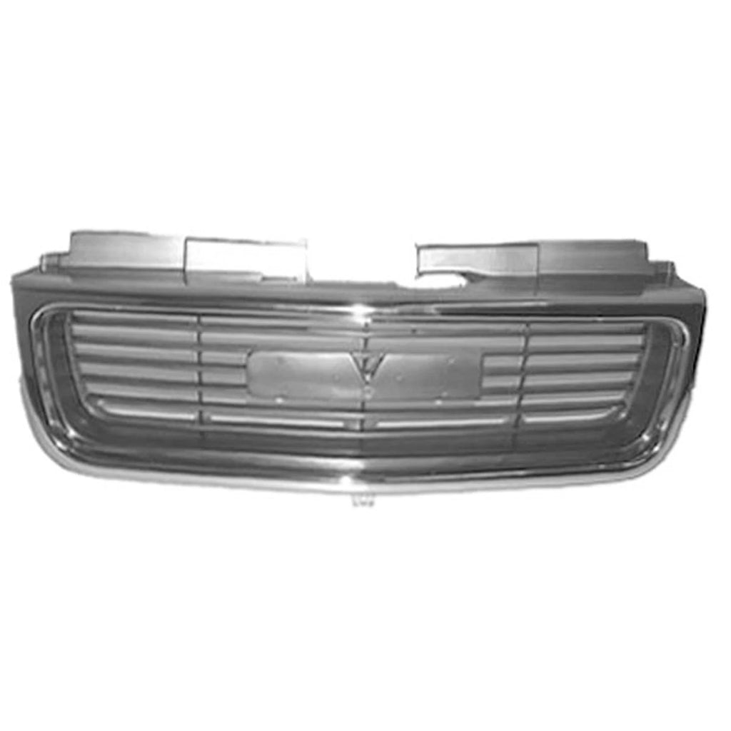 Replacement Black Chrome Plastic Front Grille (See compatibility Chart)